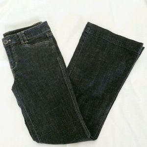 White House Black Market Noir 4R Jeans Trouser Leg